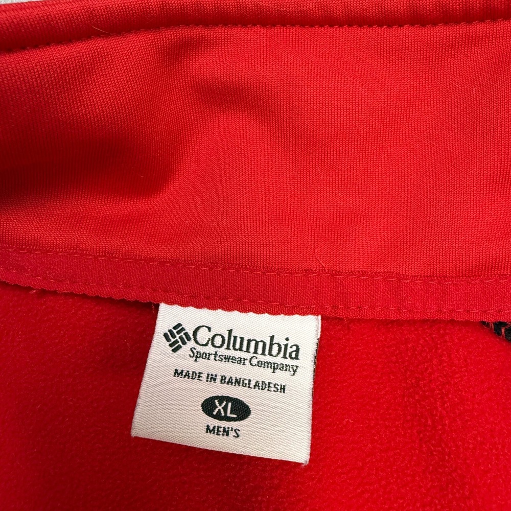 Ohio State Buckeyes Sweatshirt Mens XL Columbia Omni Shield 1/4 Fleece Sweater - Picture 10 of 12